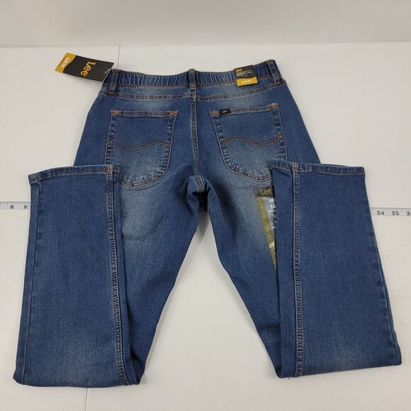 Lee x-treme comfort jeans slim 14 womens 2632 denim blue 28x30 nwt - Picture 4 of 12